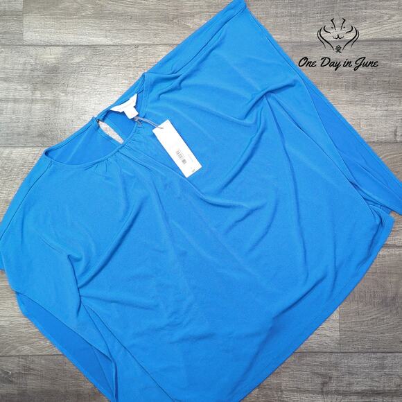 Liz Claiborne Short Sleeve Top Size L - Picture 1 of 4